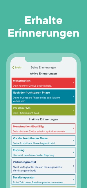 Clue Perioden Kalender Im App Store