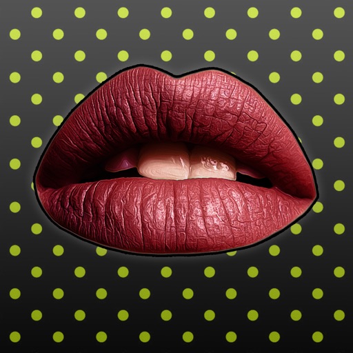 Hot Flirty Lips 4 Icon