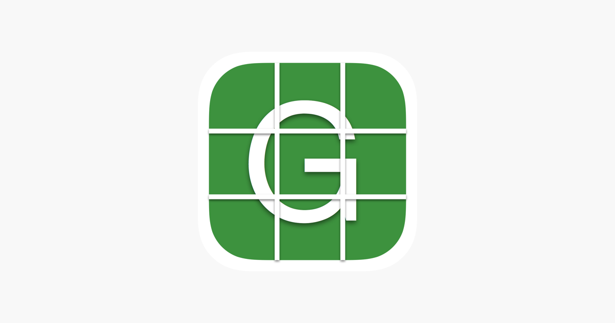 Grid 画像上にグリッドを追加します をapp Storeで