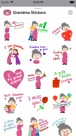 #1 Grandma Stickers(圖3)-速報App