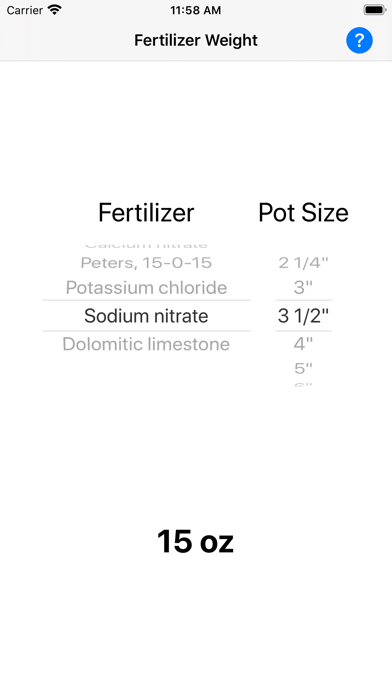 Fertilizer Weight by Clay Pot screenshot 3