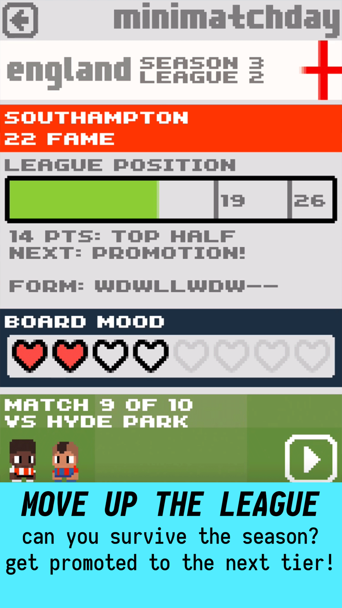 mini matchday