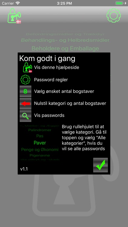 PassGen password generator DK screenshot-3