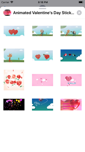 Animated Valentine's Sticker