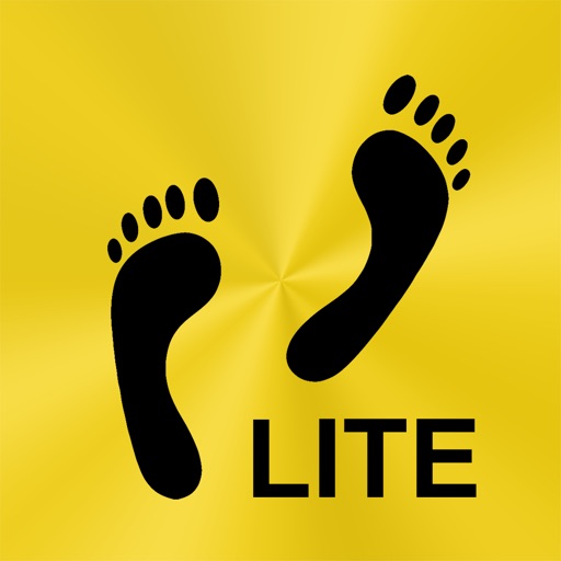 Footsteps Pedometer Lite iOS App