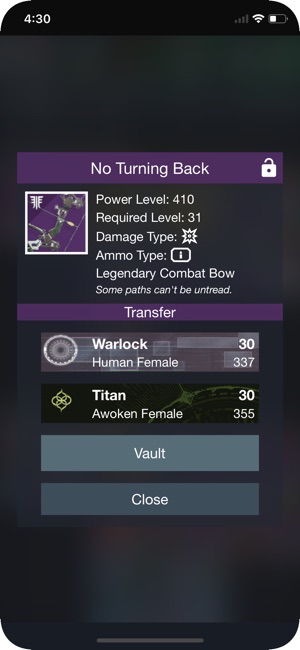 Vault Manager for Destiny 2(圖2)-速報App