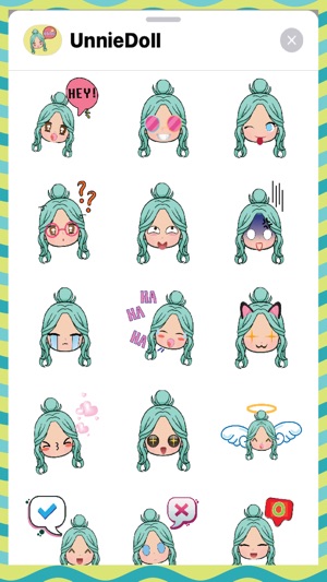 Unnie Doll Stickers(圖4)-速報App