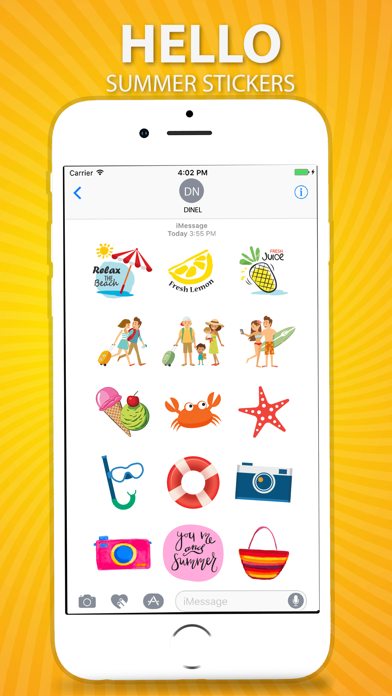 How to cancel & delete Hello Summer Stickers Pack from iphone & ipad 2