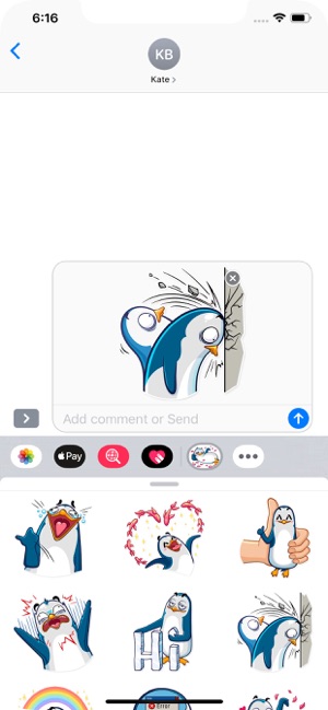 Penguin Stickers Pack(圖6)-速報App