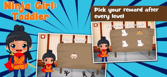 Ninja Girl Games for Toddlers(圖4)-速報App