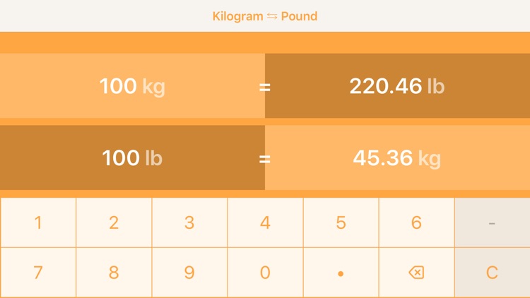 Kilograms To Pounds screenshot-5