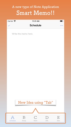 Smart Memo -Tab Style-(圖1)-速報App