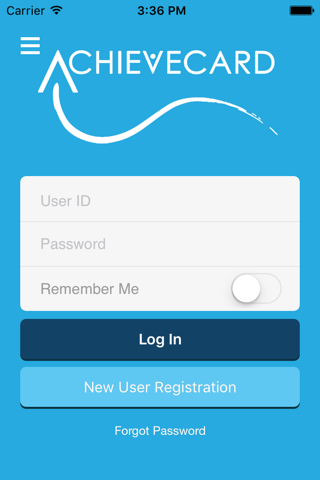 AchieveCard – Mobile Banking - náhled