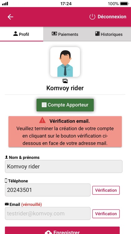 Komvoy Driver screenshot-7