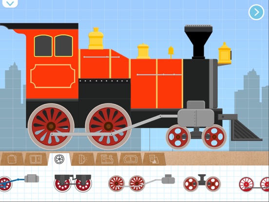 子供のためのレンガ列車ゲーム:子供の電車ゲーム列車鉄道ゲームのおすすめ画像1