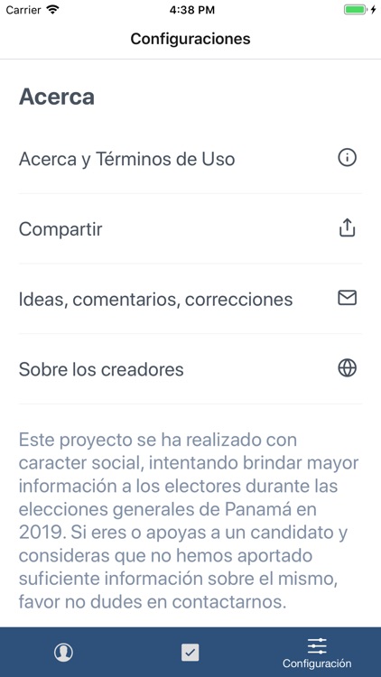 Candidatos Panamá 2019 screenshot-3