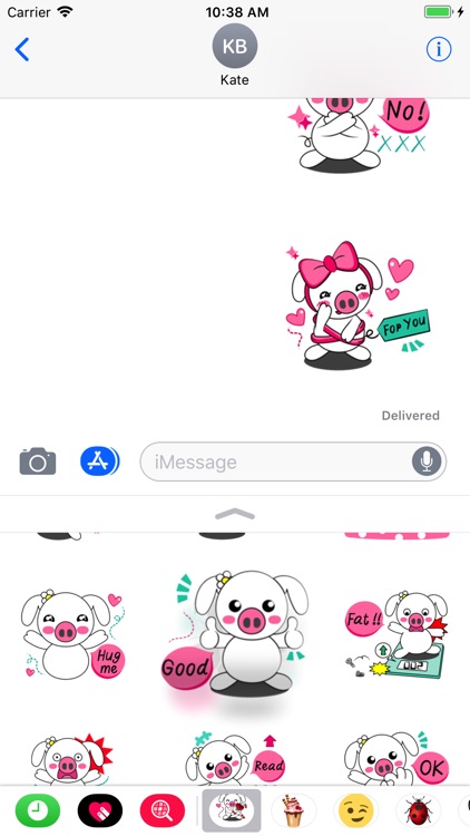 Great Stickers Pigs screenshot-4