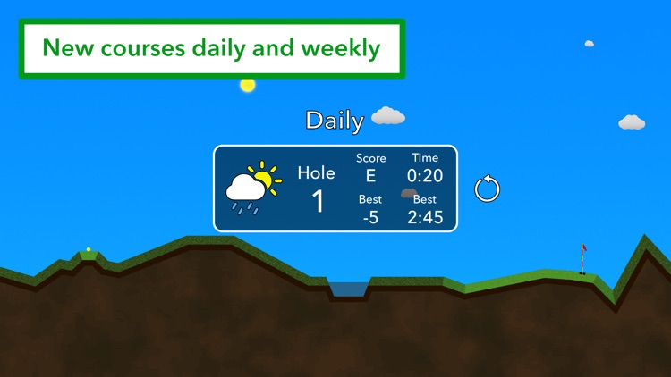 Bump 'n' Run Golf - 2D screenshot-0