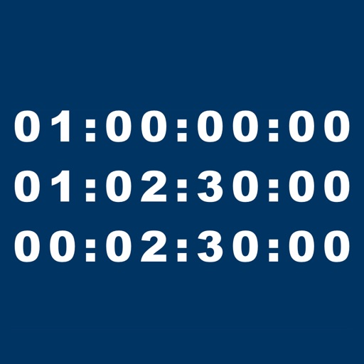 video timecode calculator