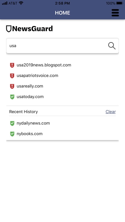 NewsGuard - News Trust Ratings