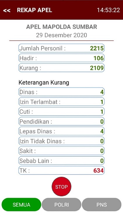 Absensi Online Polda Sumbar screenshot-8