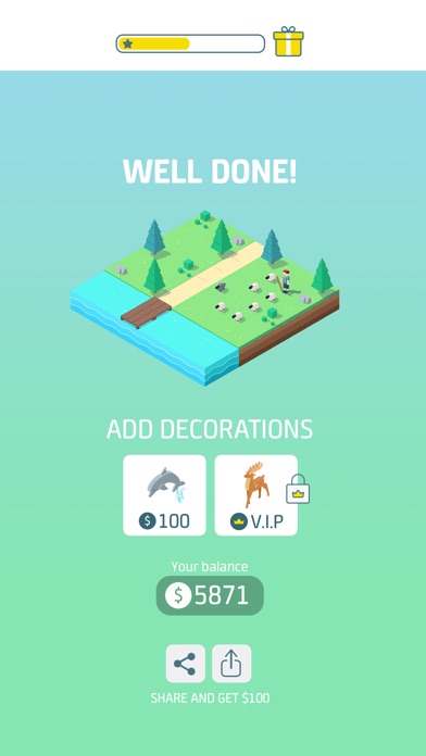Color Garden - Build by Number Hack screenshot 3 - game app interface