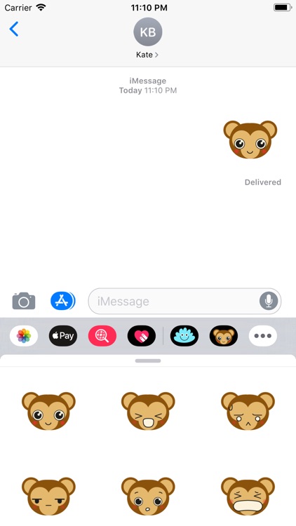 Monkey BaBy Lovely Sticker