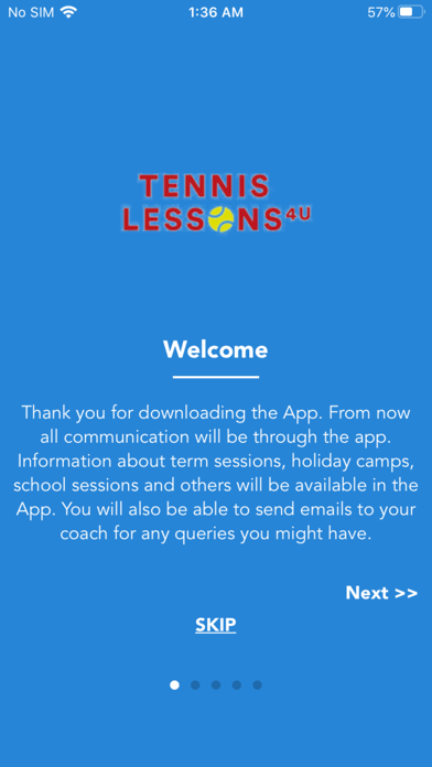 Tennis Lessons 4U screenshot 2