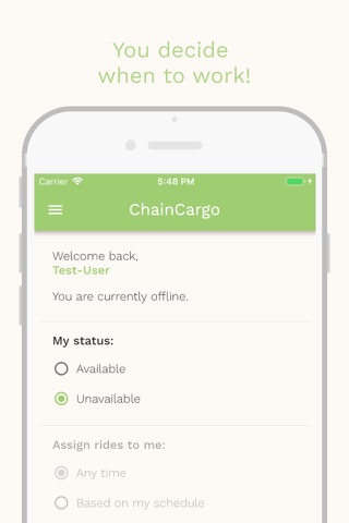 ChainCargo Carrier screenshot 2