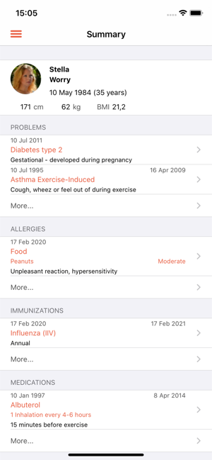 Axilla Personal Health Record(圖1)-速報App