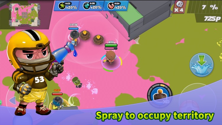 SPLATGO - PAINT BALL COLOR WAR screenshot-3