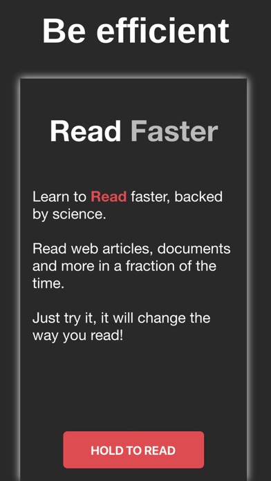 Speed Reading - UpRead screenshot 3