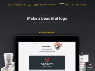 Captura de Pantalla 1 AI Logo Generator - Easy Logo iphone