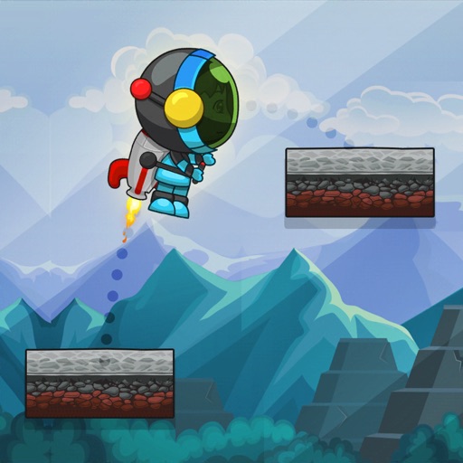 Rocket Man Action Runner iOS App