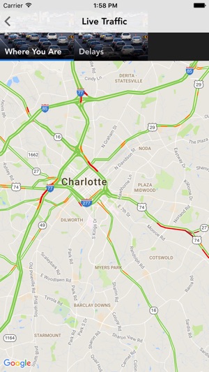 Charlotte Traffic(圖2)-速報App