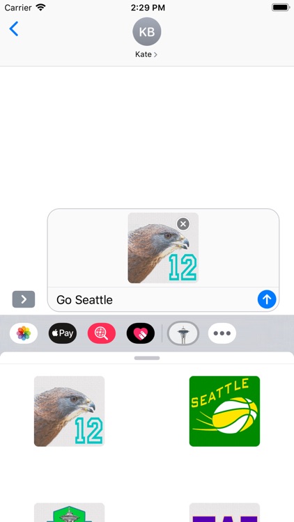 Seattle Stickies for iMessage screenshot-6