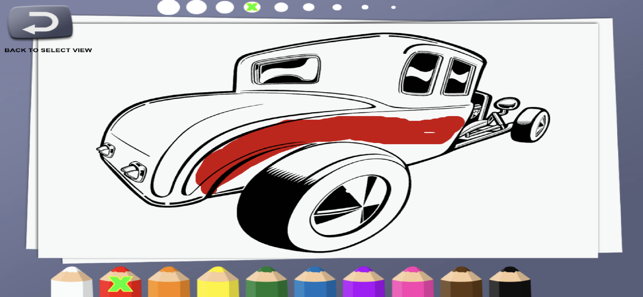 Cars Coloring Book Hot Rod(圖3)-速報App