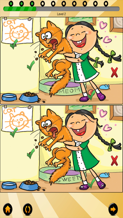 How to cancel & delete Find the ten differences with funny animal cartoons (cats, dogs) from iphone & ipad 2