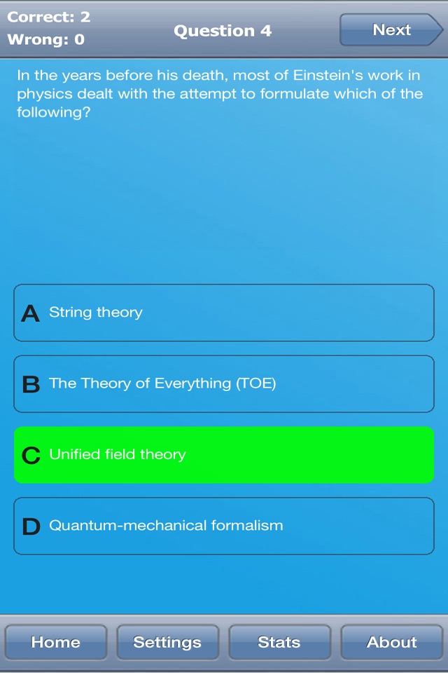 Einstein Biography & Quiz screenshot 2