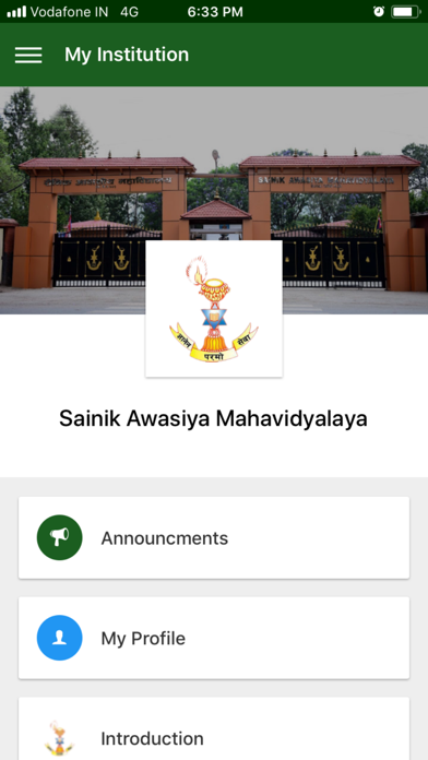 How to cancel & delete Sainik Awasiya Mahavidyalaya from iphone & ipad 1