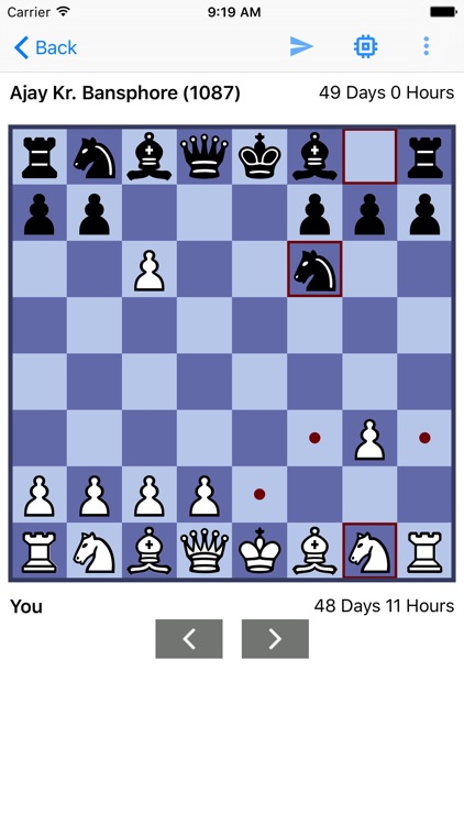 Your Move Correspondence Chess