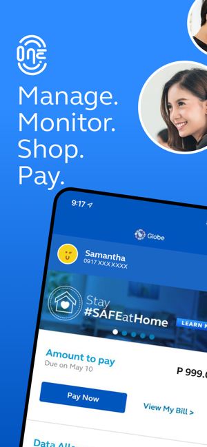 how to check globe postpaid data usage