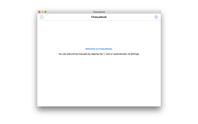 ‎Chequebook Screenshot