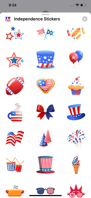 4th of July Stickers ⋆(圖3)-速報App