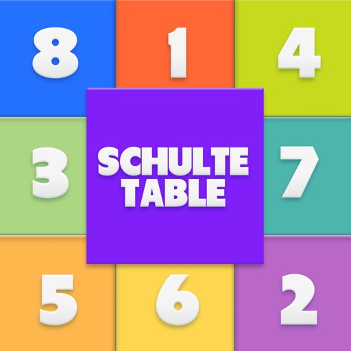 Schulte Table - Speed Reading.