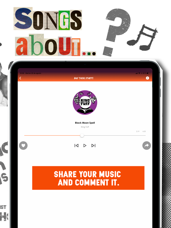 Screenshot #6 pour SongsAbout