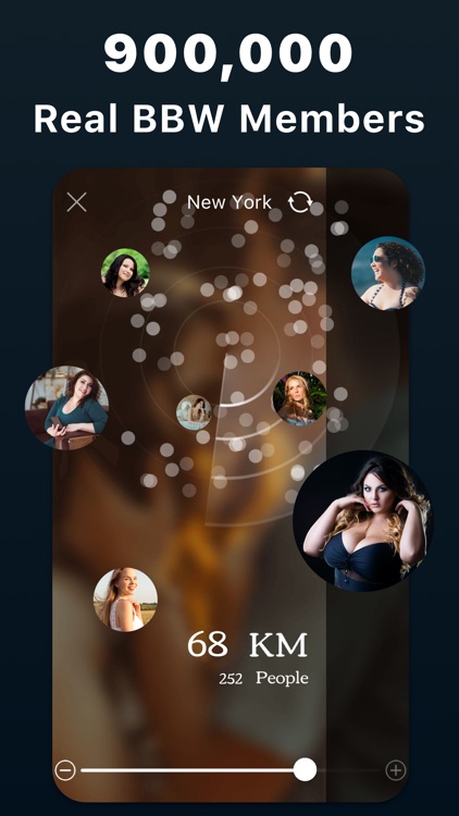 Curvy – BBW Dating Hookup App screenshot-0