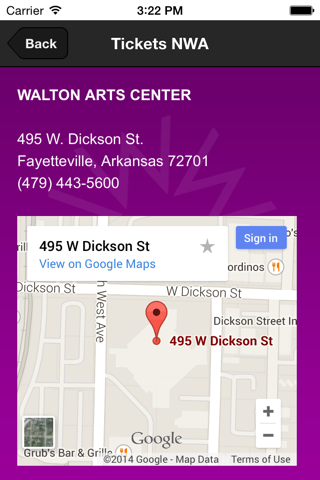 Walton Arts Center Tickets - náhled