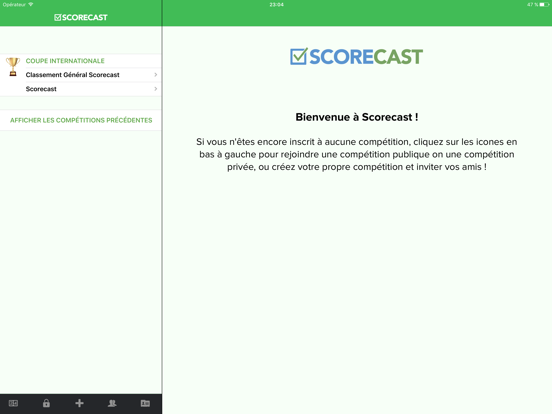 Scorecast app Scorecast app