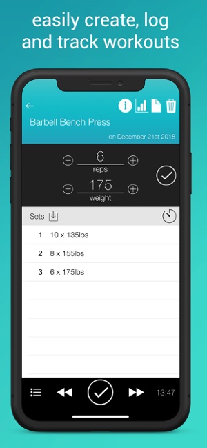 Fitlist - Gym Workout Log(圖3)-速報App